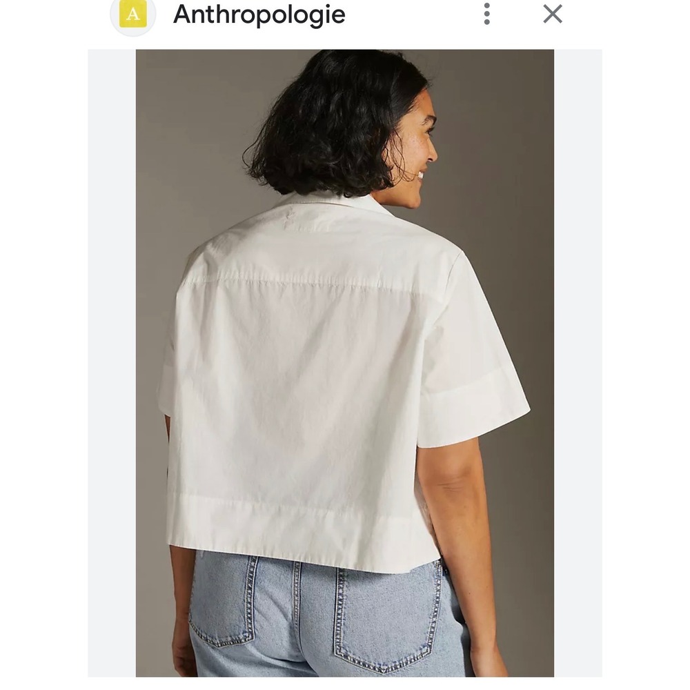 Anthropology crop top